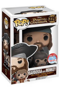 Barbossa with Monkey