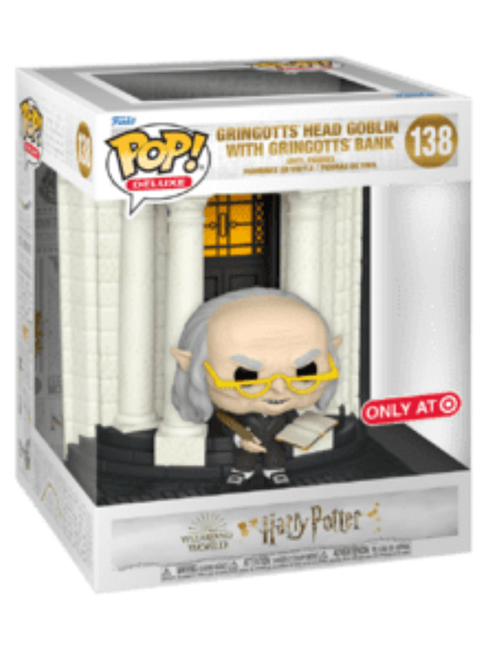 Gringotts Head Goblin With Gringotts Bank