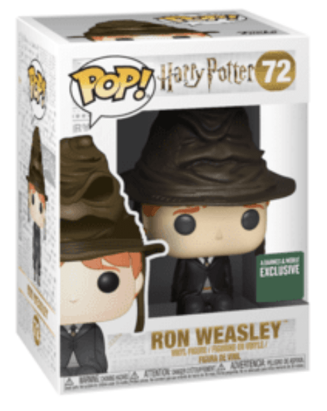 Ron Weasley with Sorting Hat