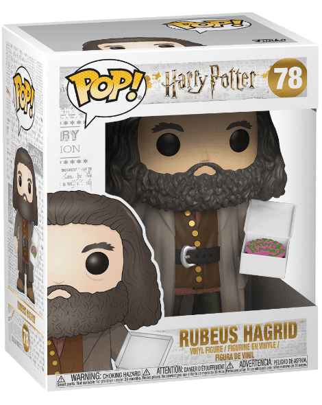 Rubeus Hagrid with Birthday Cake