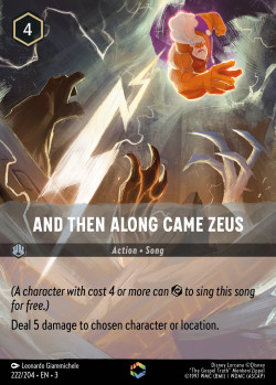 And Then Along Came Zeus