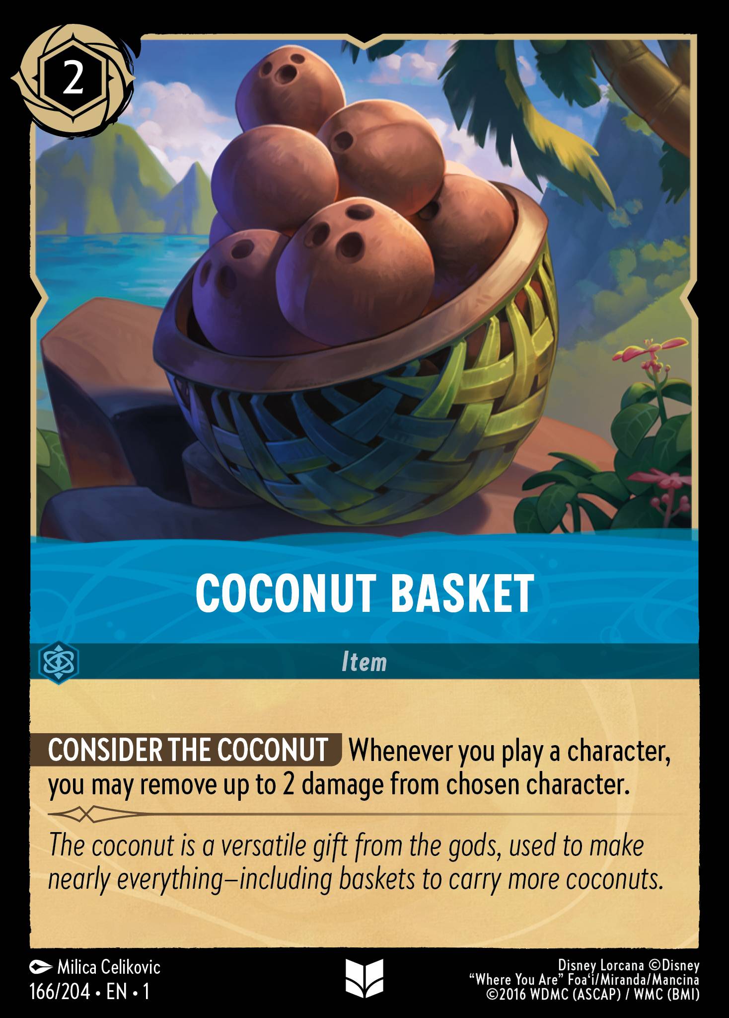 Coconut Basket