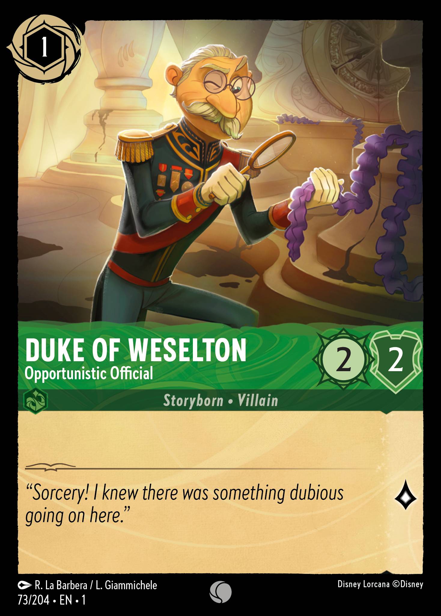 Duke Of Weselton