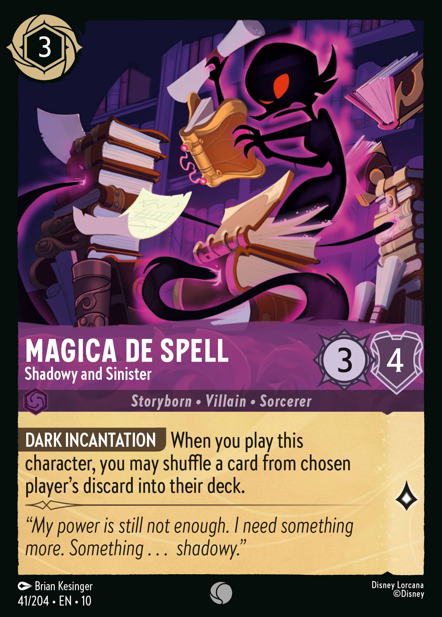 Magica De Spell