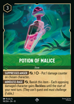 Potion Of Malice