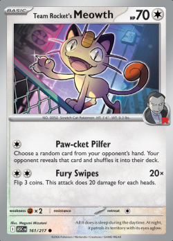 Team Rocket's Meowth