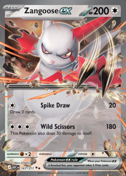 Zangoose ex