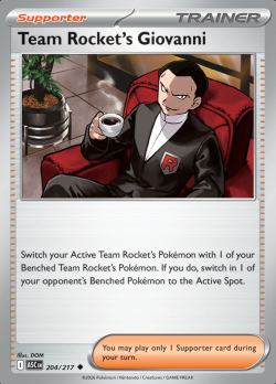 Team Rocket's Giovanni