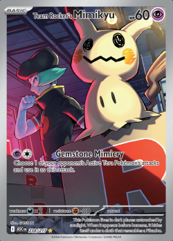 Team Rocket's Mimikyu