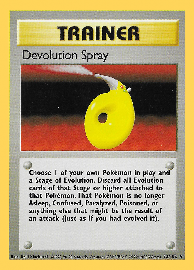 Devolution Spray