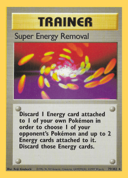 Super Energy Removal