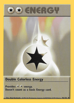 Double Colorless Energy