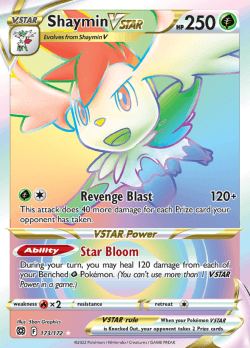 Shaymin V #152/172 full Art Ultra Rare Pokémon Card Brilliant Stars –  CTKollectables