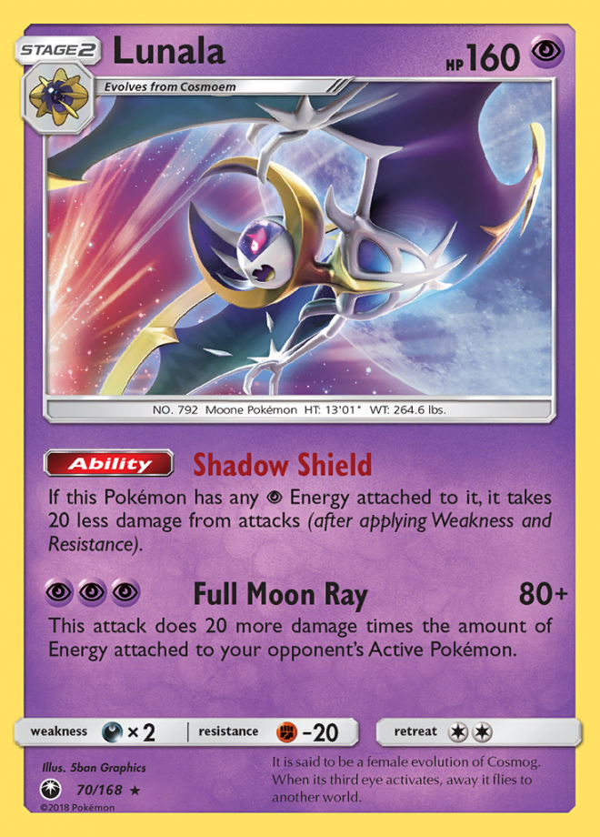 Lunala-GX, Ultra Prism, TCG Card Database