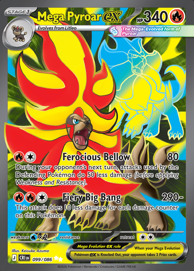 Mega Pyroar ex