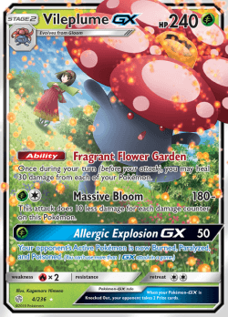 Vileplume GX