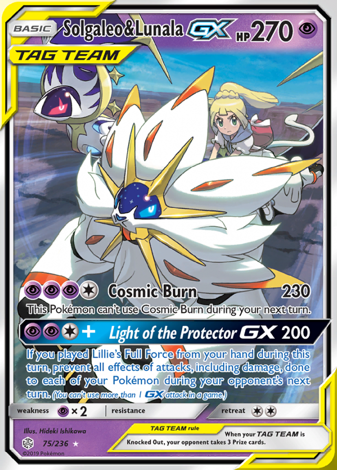 Solgaleo & Lunala GX