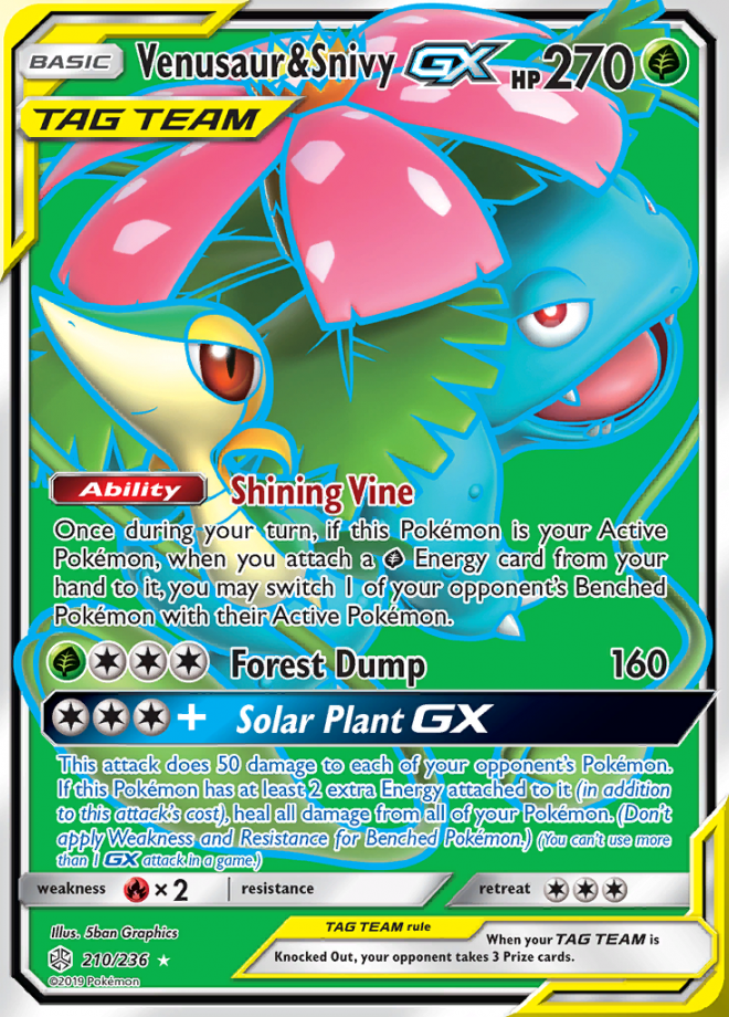 Venusaur & Snivy GX