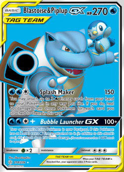 Blastoise & Piplup GX