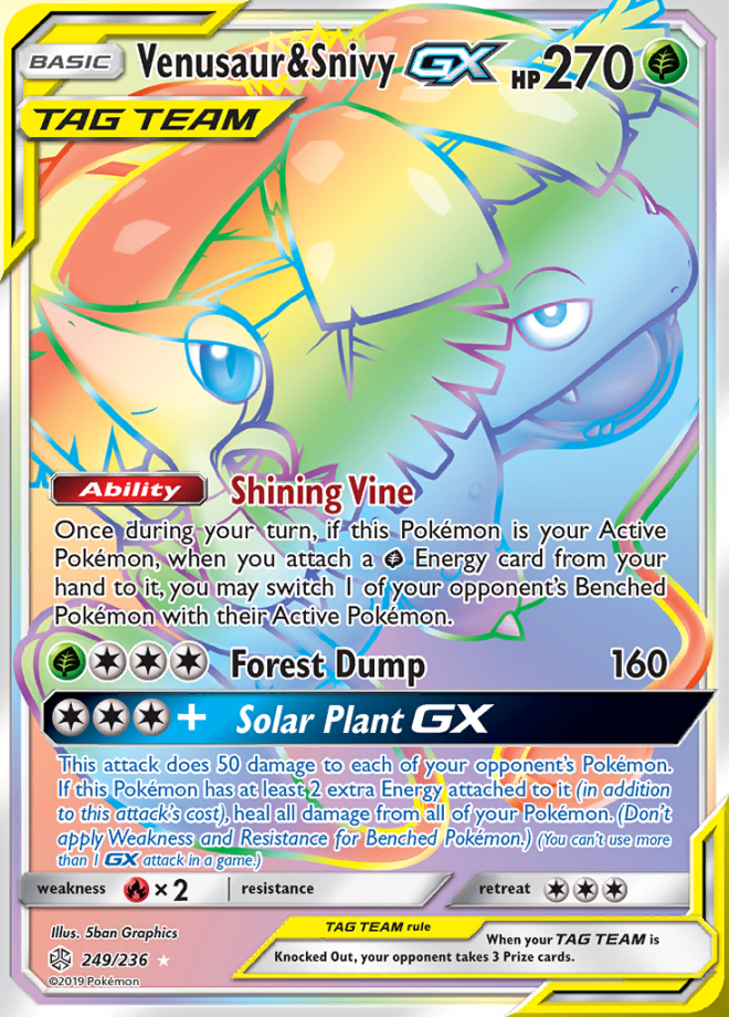 Venusaur & Snivy GX