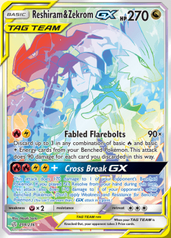 Reshiram & Zekrom GX