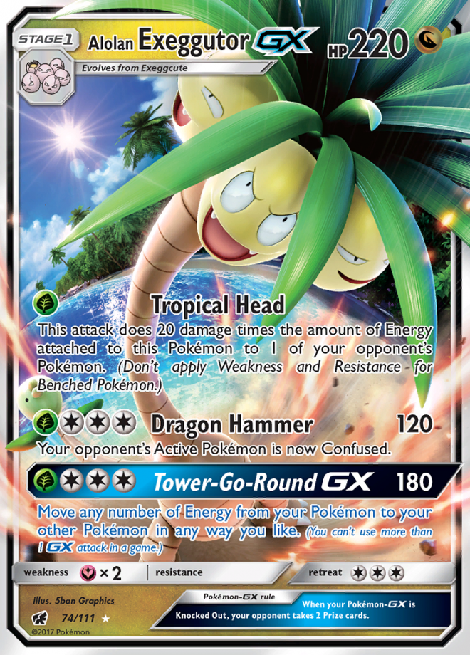 Alolan Exeggutor GX