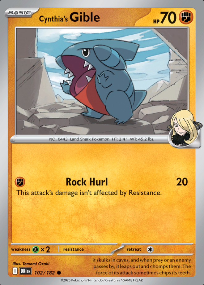 Cynthia's Gible