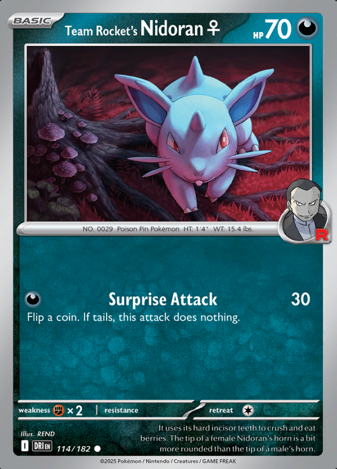 Team Rocket's Nidoran