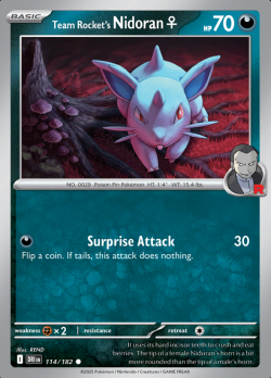 Team Rocket's Nidoran