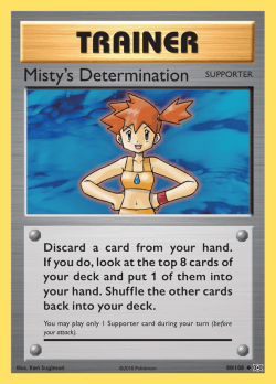 Misty's Determination