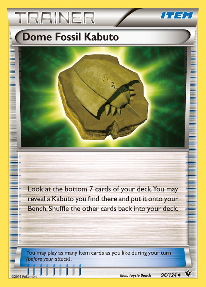 Dome Fossil Kabuto