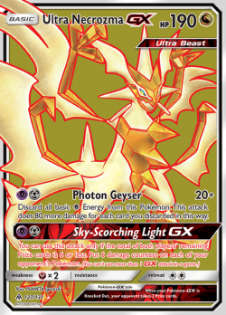 Pokémon Card Database - Dragon Majesty - #78 Ultra Necrozma GX