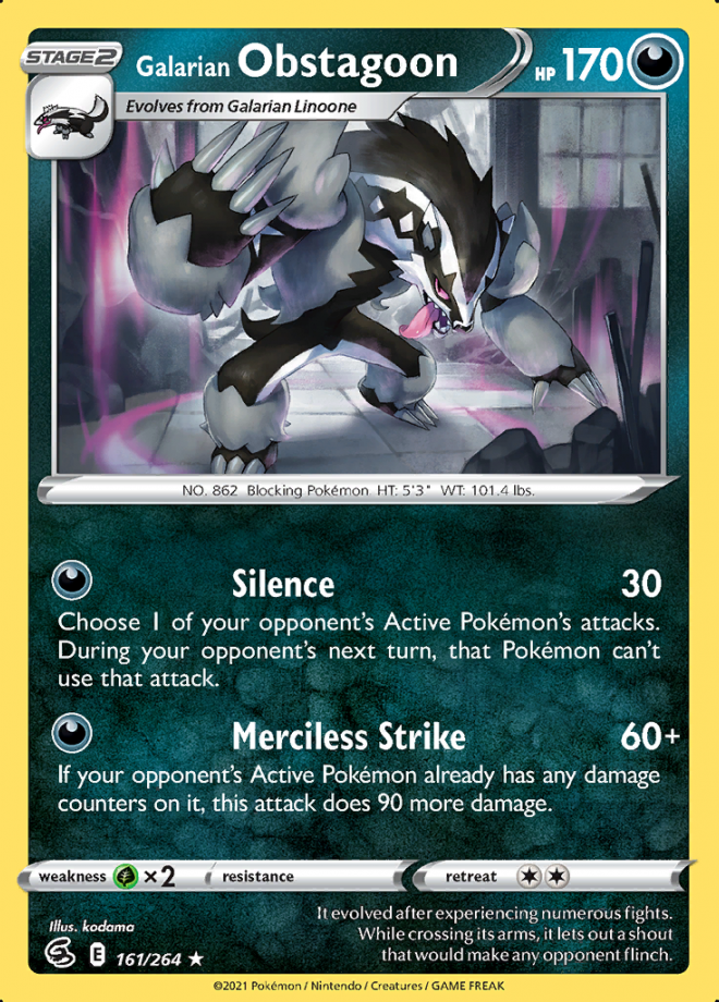 Galarian Obstagoon