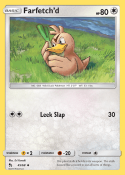 Pokémon Card Database - Evolutions - #68 Farfetch'd