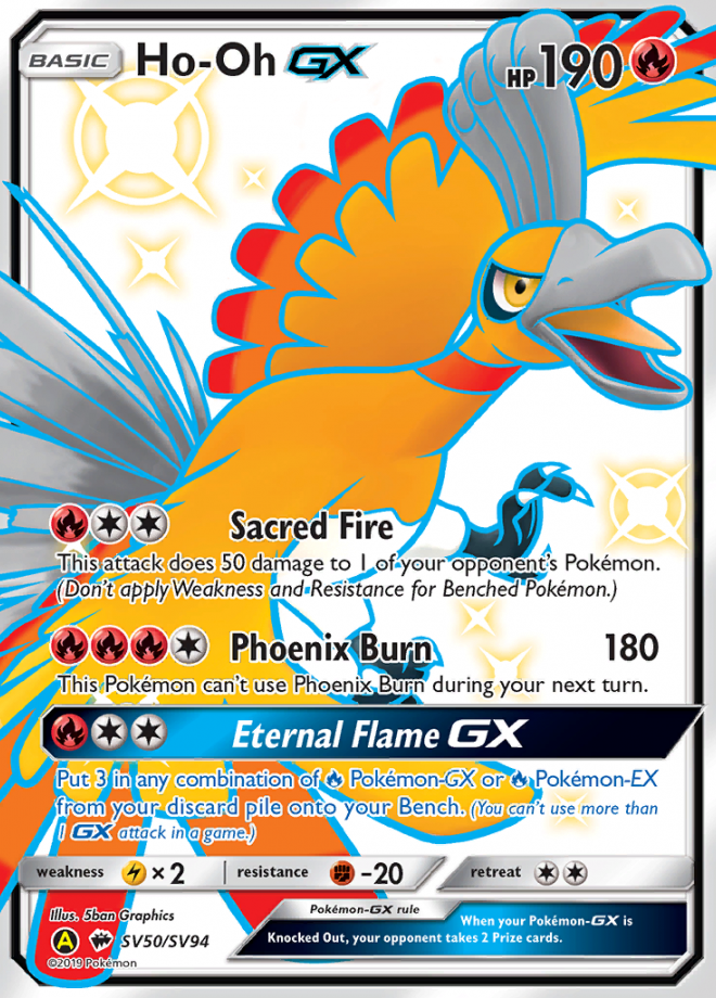 Ho-Oh V, Silver Tempest, TCG Card Database