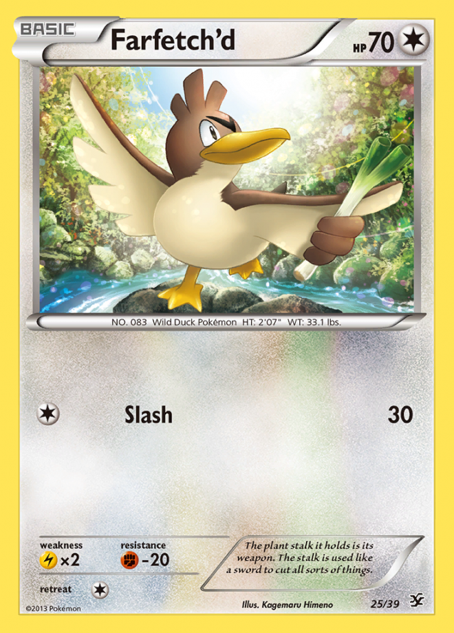 Farfetch'd Hidden Fates, Pokémon