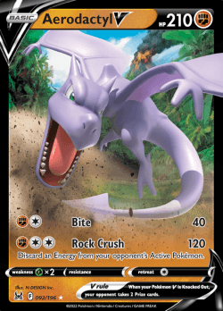 Pokémon Card Database - Fossil - #1 Aerodactyl