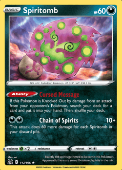 Mavin  Pokemon TCG Paldea Evolved - Spiritomb #89 X2 Reverse & 1 Holo -  Mint!✨