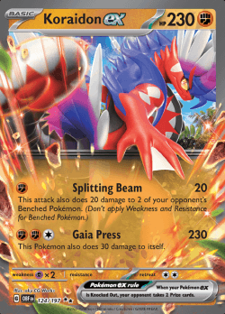 Koraidon ex sv1 254  Pokemon TCG POK Cards