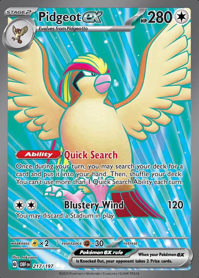 Pidgeot EX