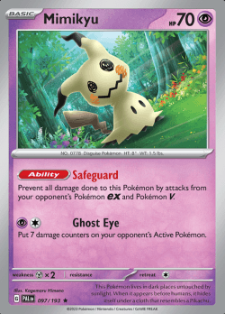 Pokémon TCG Reveals Paldean Fates ETB With Mimikyu Illustration Rare