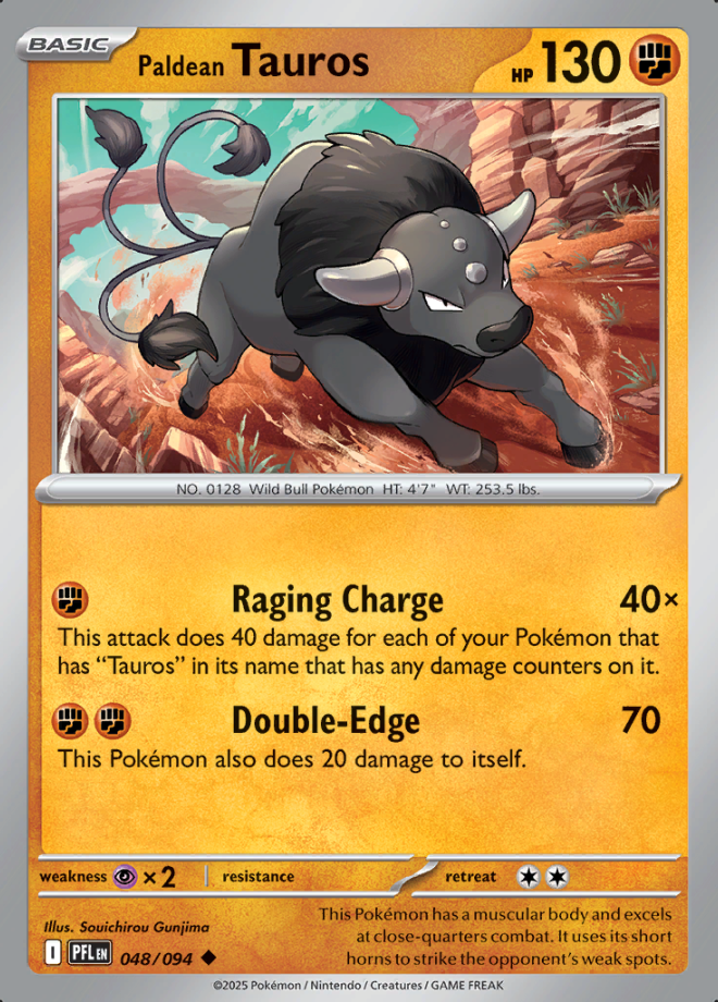 Paldean Tauros