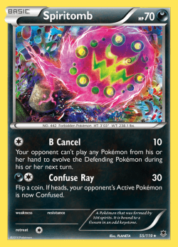 TCG Dark Phantasma - #47 Spiritomb