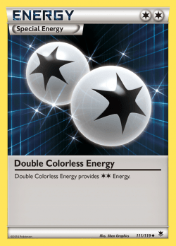 Double Colorless Energy