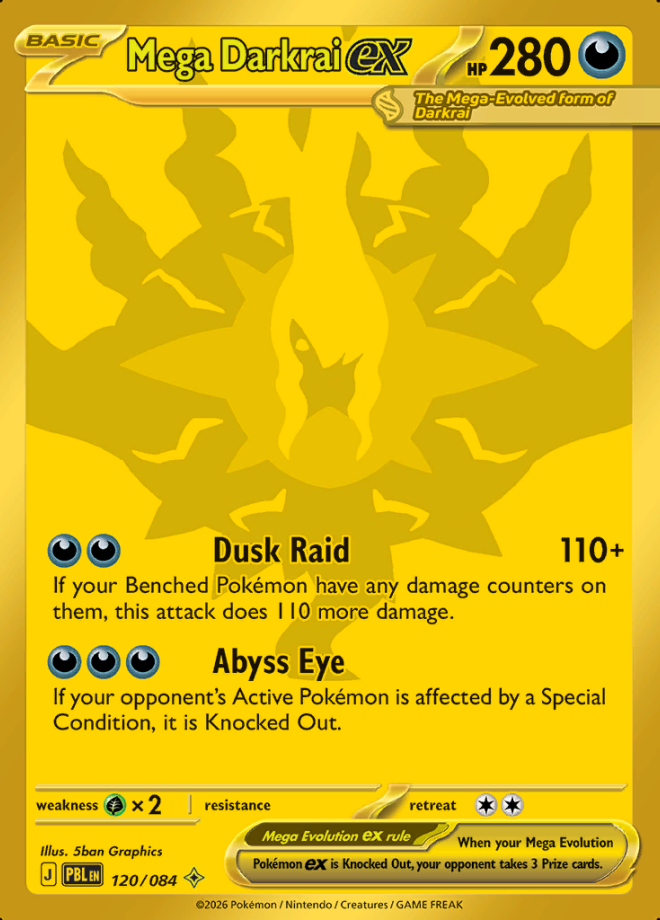 Mega Darkrai ex