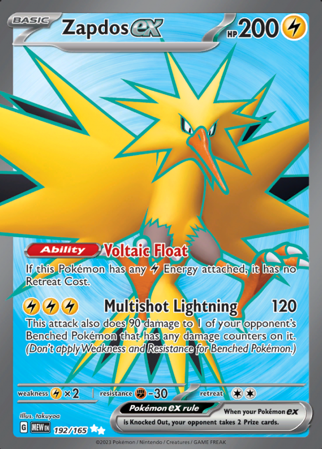 Zapdos EX