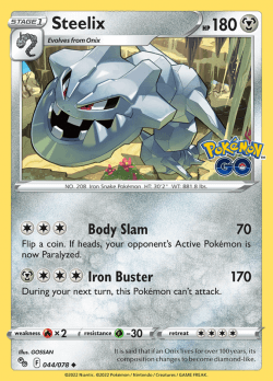 Steelix Paradox Rift, Pokémon