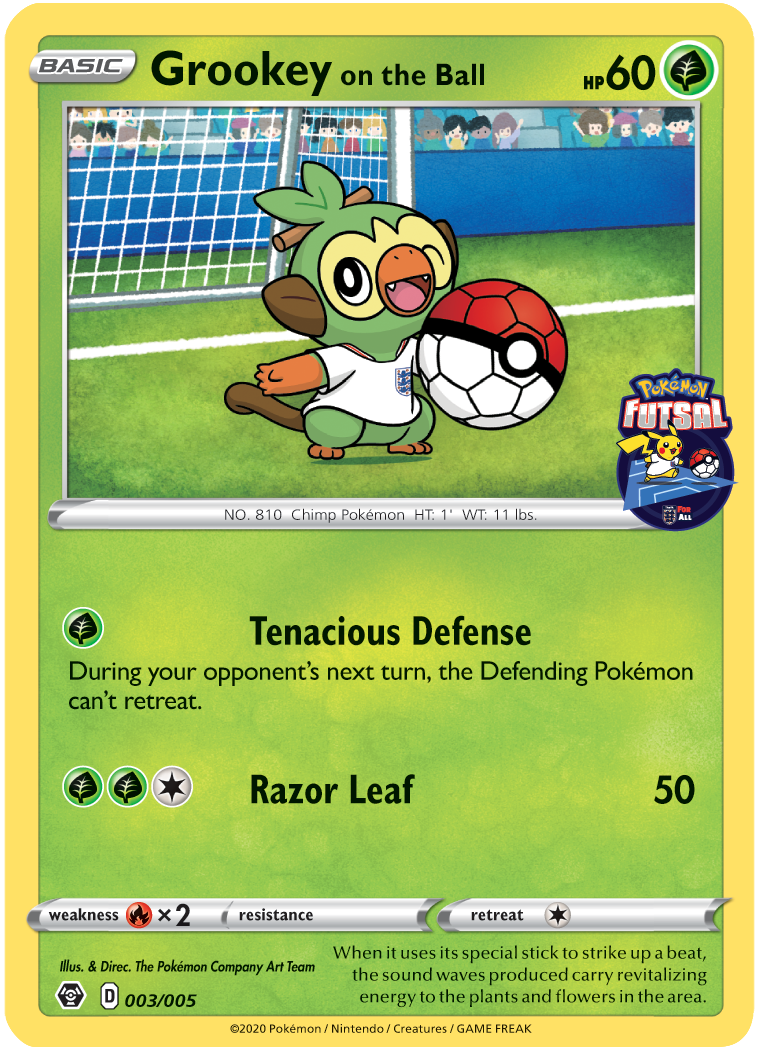 Grookey on the ball