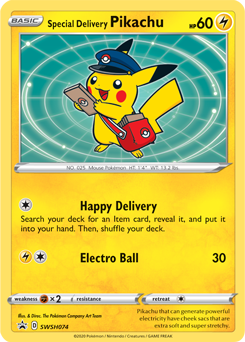 Special Delivery Pikachu