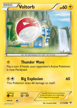 Voltorb (xy12-39) - Pokemon Card Database